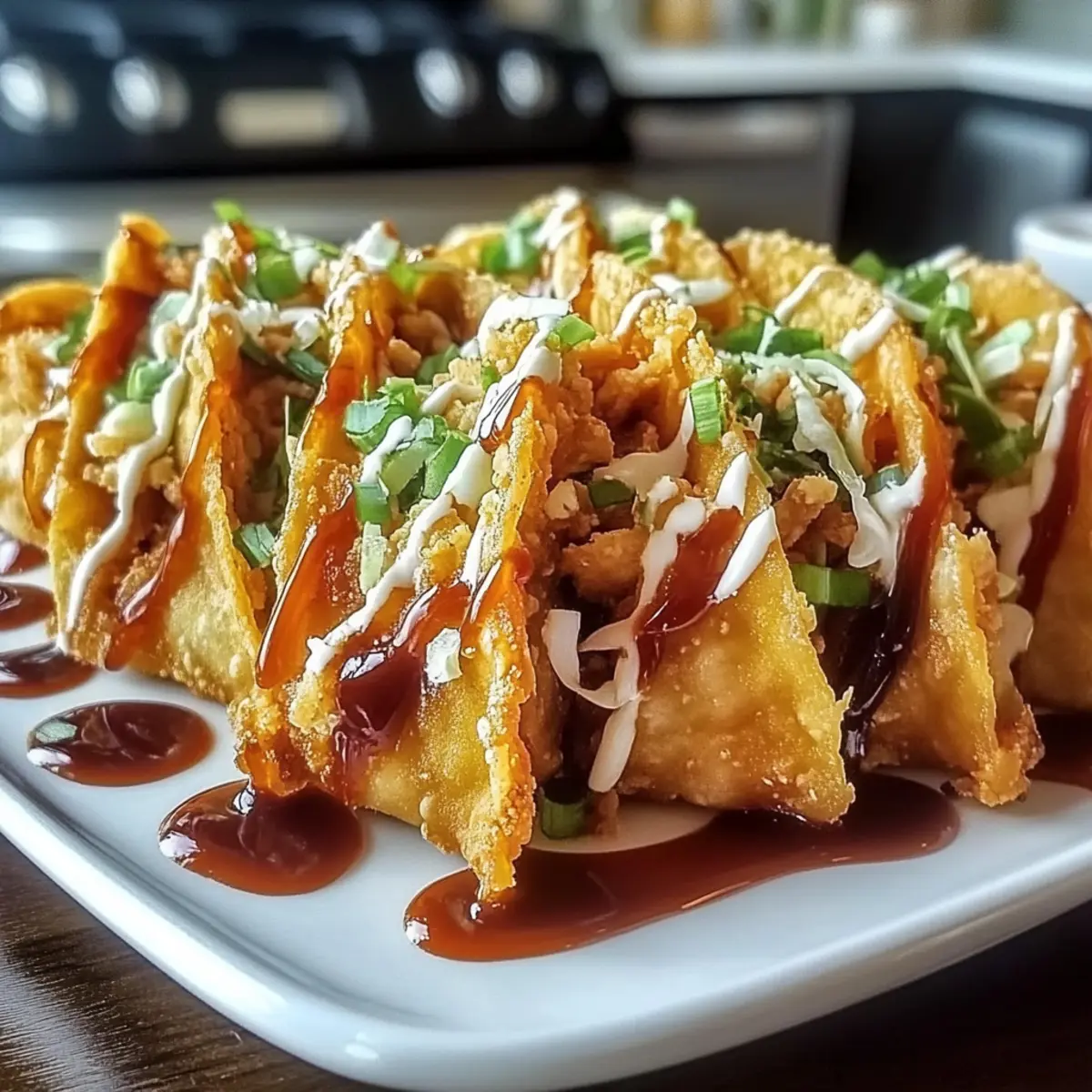 Applebee’s Chicken Wonton Tacos