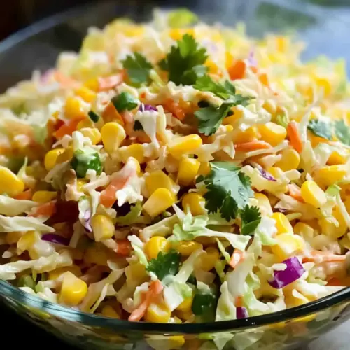 Spicy Corn Slaw