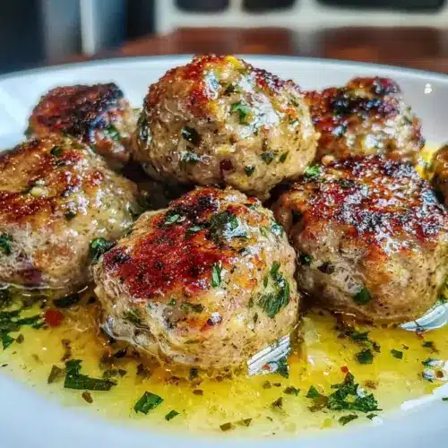 Greek Meatballs in Lemon Sauce