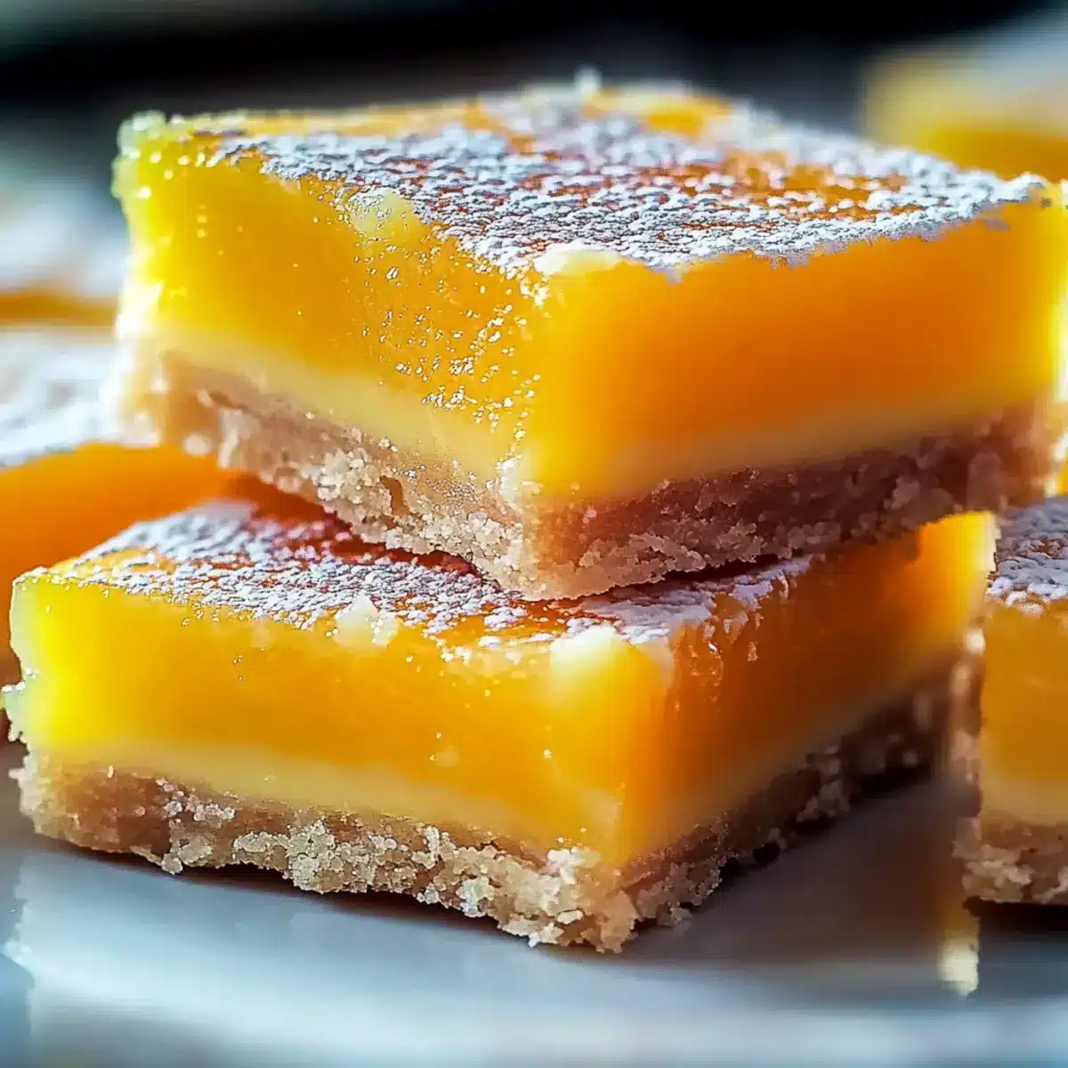 Tangy Orange Bars