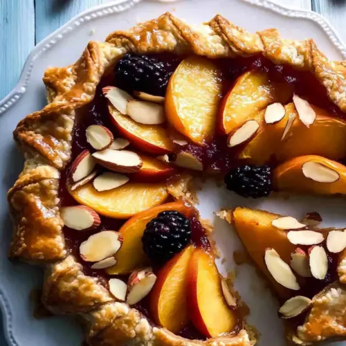Summer Peach Galette Recipe