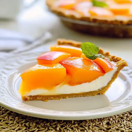 Creamy Peach Pie