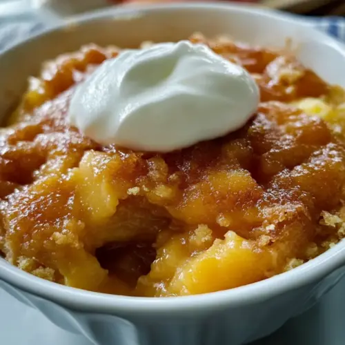 Tennessee Peach Pudding
