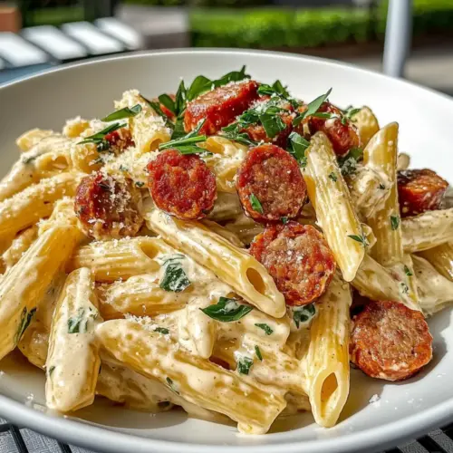 Creamiest Italian Sausage Pasta