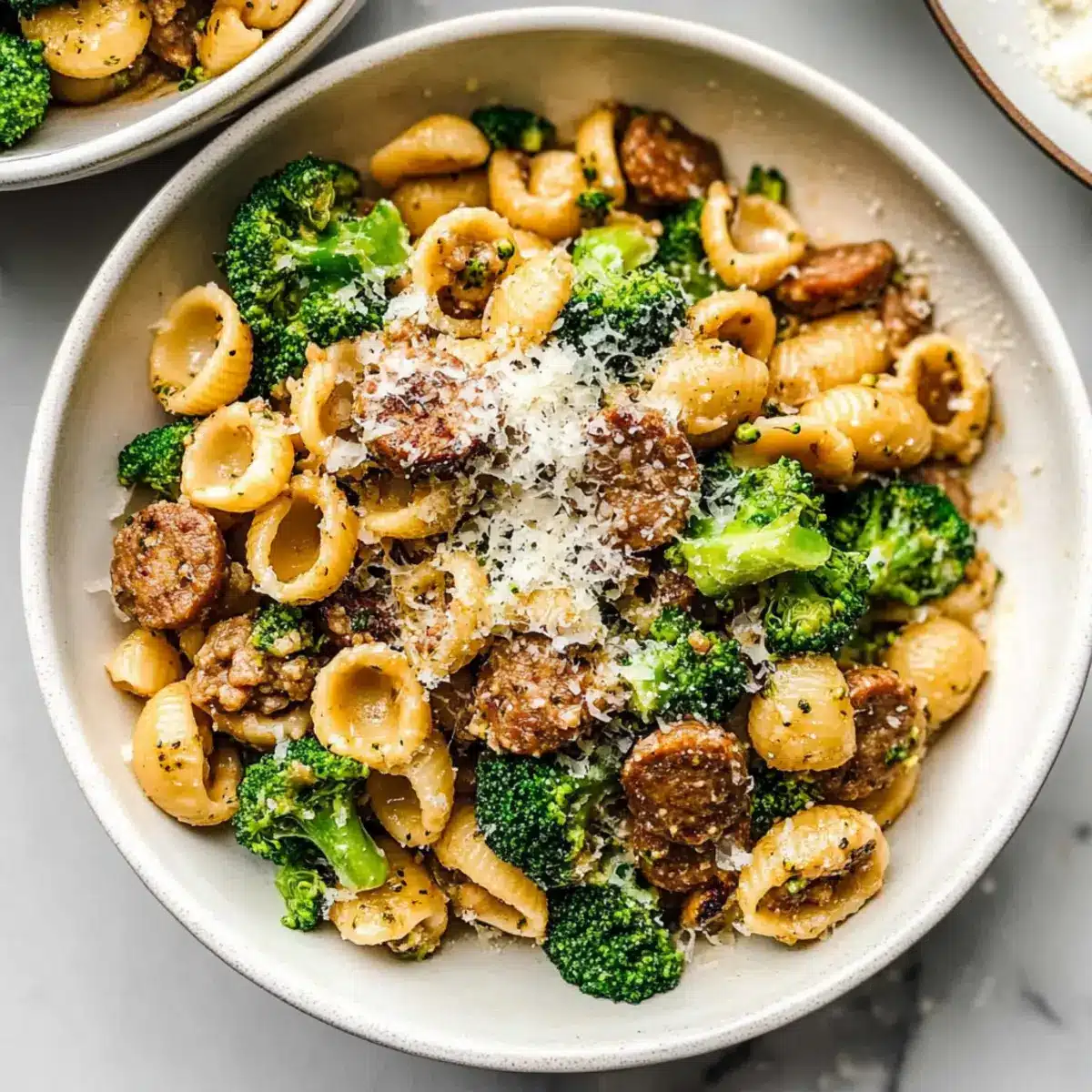 Orecchiette with Sausage and Broccoli