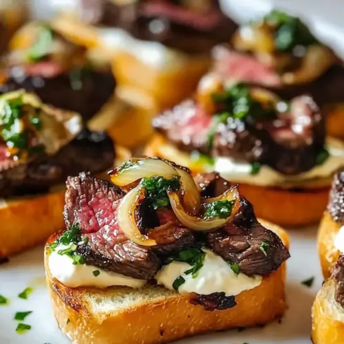 Steak Crostini Recipe: