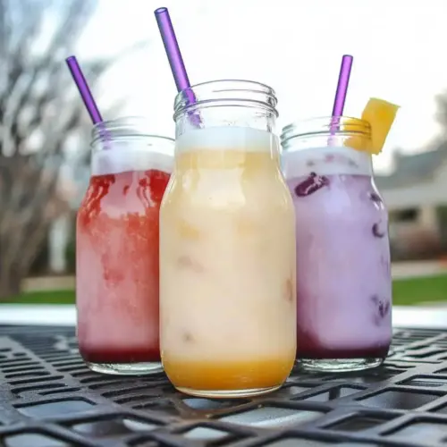 Homemade Fruit Cream Soda