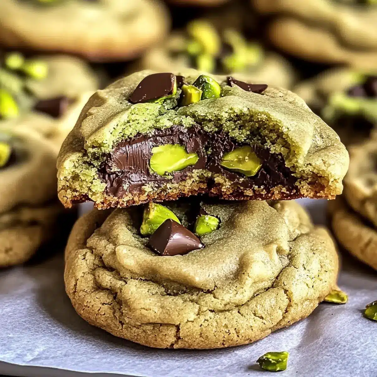 Pistachio Cream Cookies