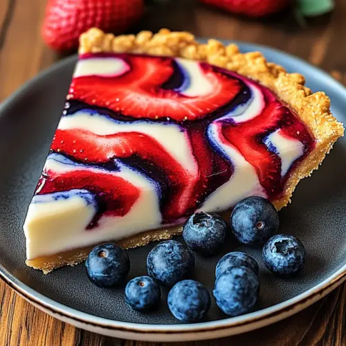 4th of July Swirl Pie