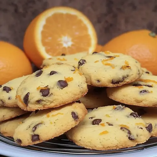 Chocolate orange shortbread