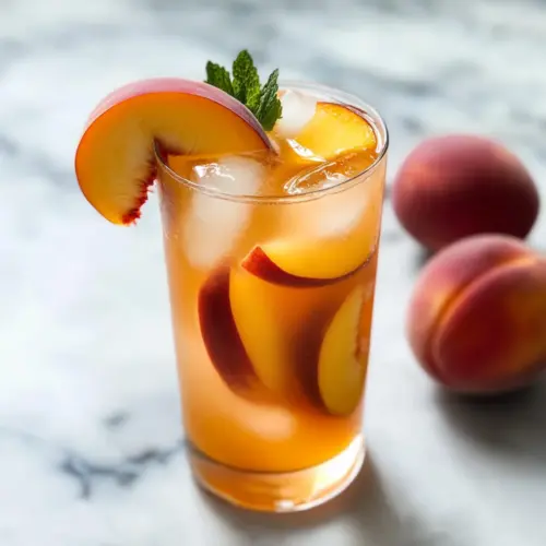 Easy Peach Tea Recipe!