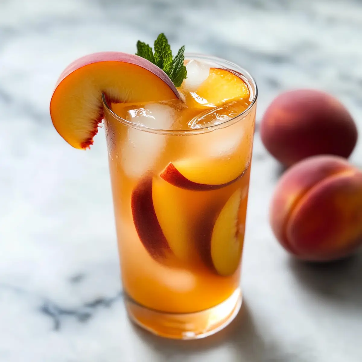 Easy Peach Tea Recipe!