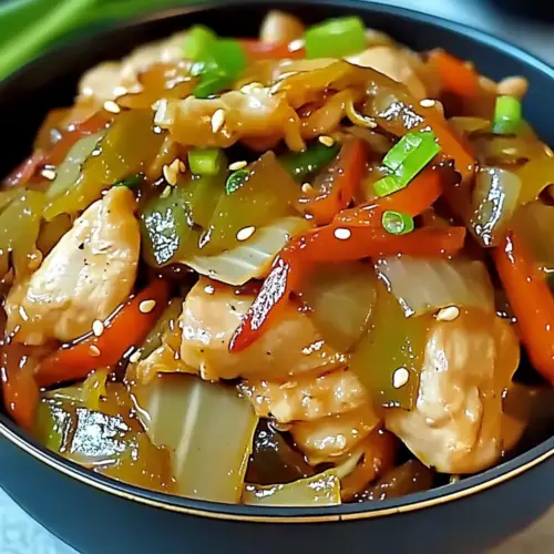 Chicken Cabbage Stir-Fry