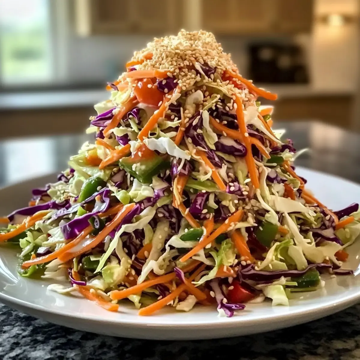 Crunchy Asian Cabbage Slaw