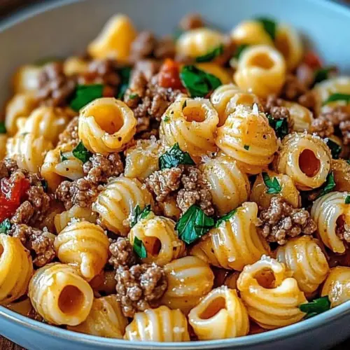 Marry Me Ground Beef Pasta
