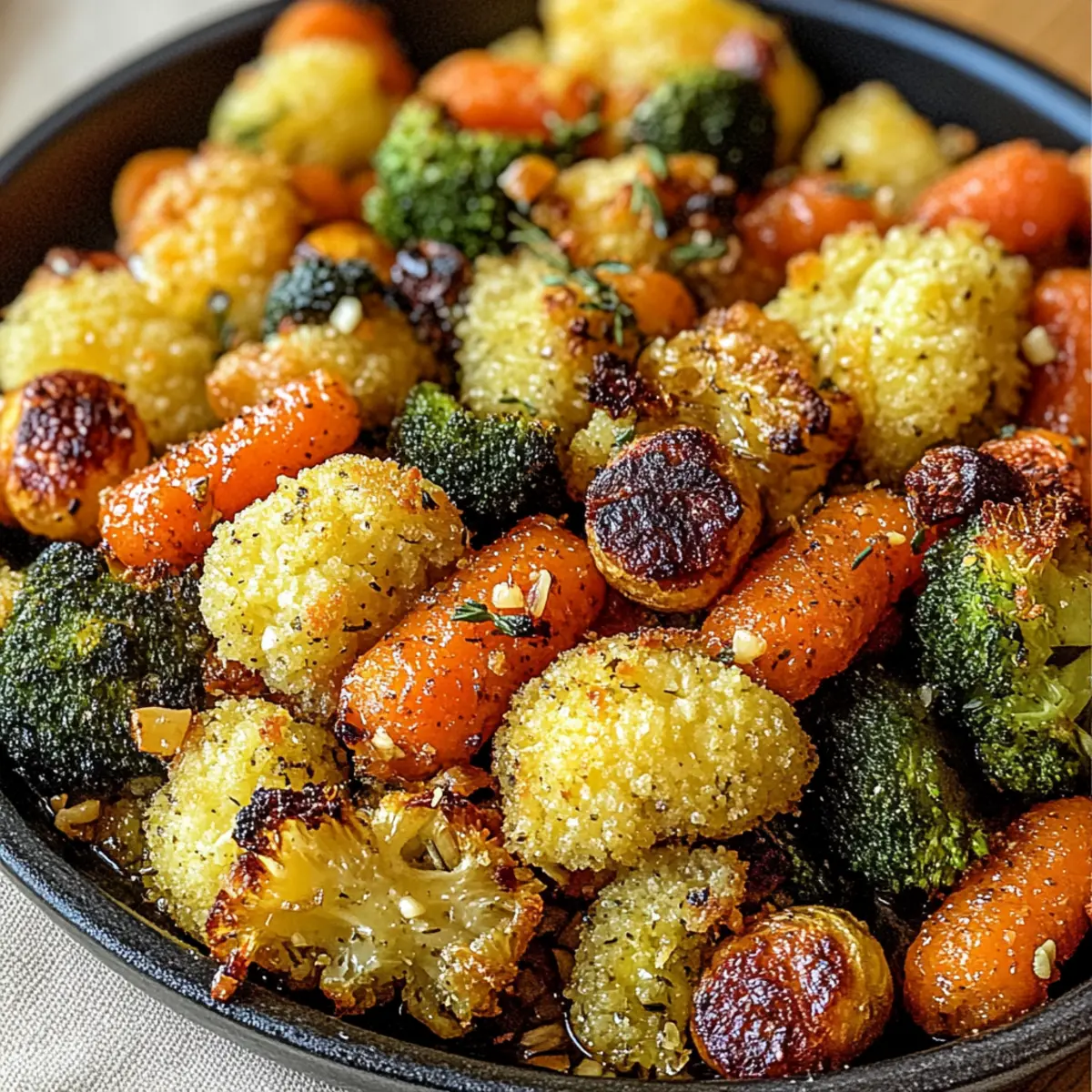 Crispy Roasted Frozen Vegetables