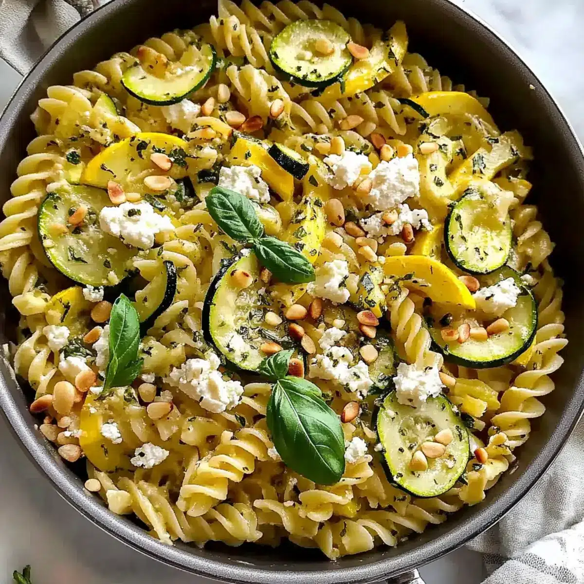 Light Summer Squash Pasta
