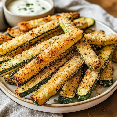 Crispy Keto Zucchini Fries