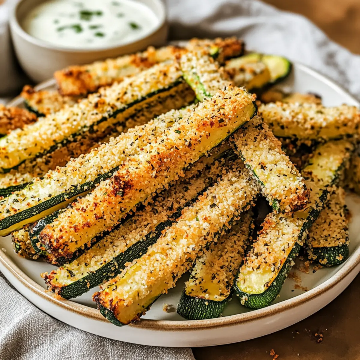 Crispy Keto Zucchini Fries