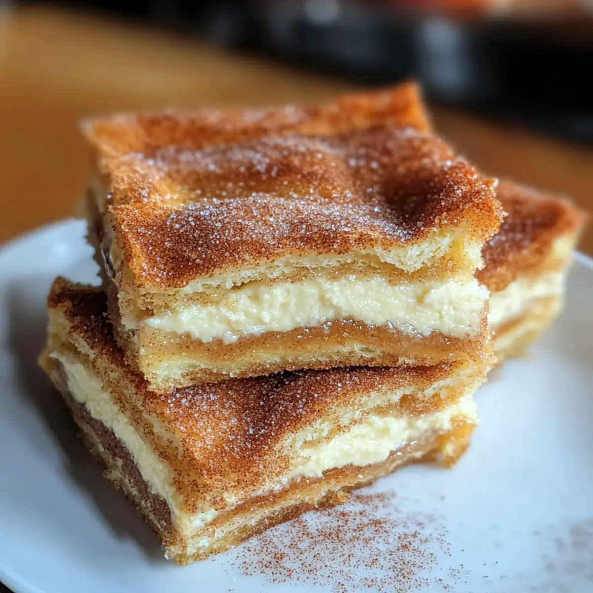 Churro Cheesecake Bars