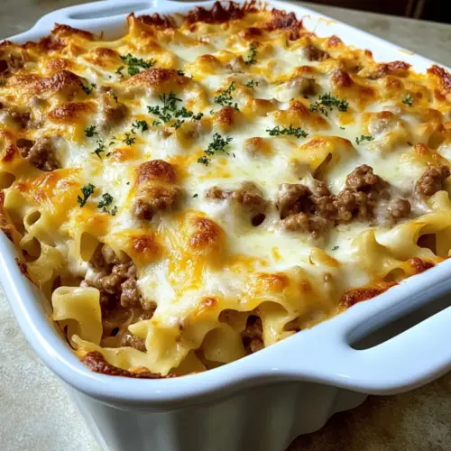 Amish Hamburger Casserole
