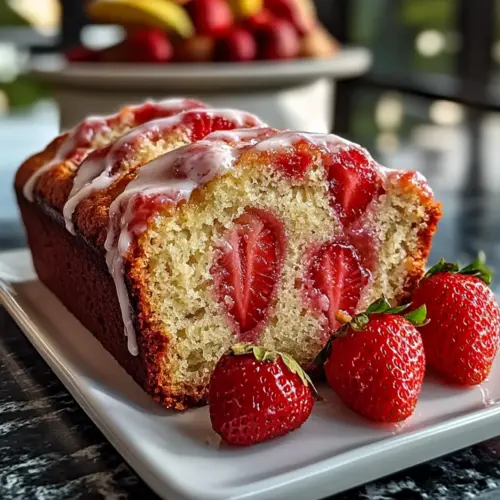 Strawberry Banana Bread