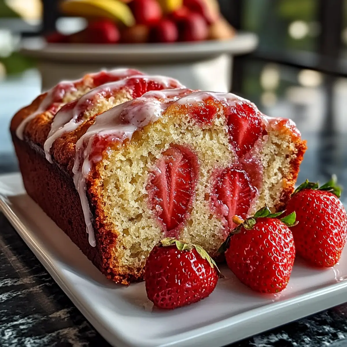Strawberry Banana Bread