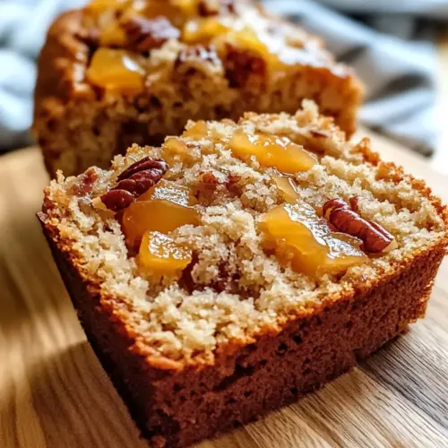 Easy Peach Pecan Bread