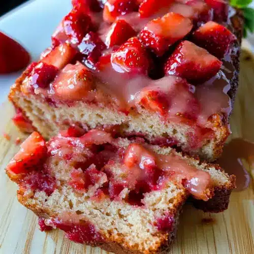 Strawberry Sour Cream Bread