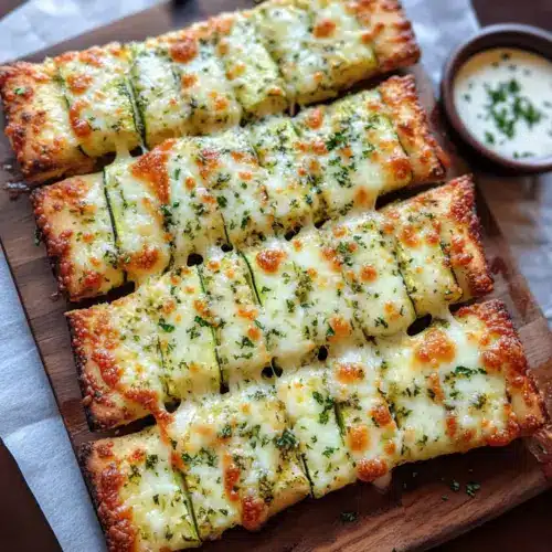 Zucchini Breadsticks Recipe
