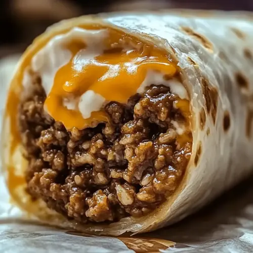 Loaded Taco Bell Beefy Melt Burrito