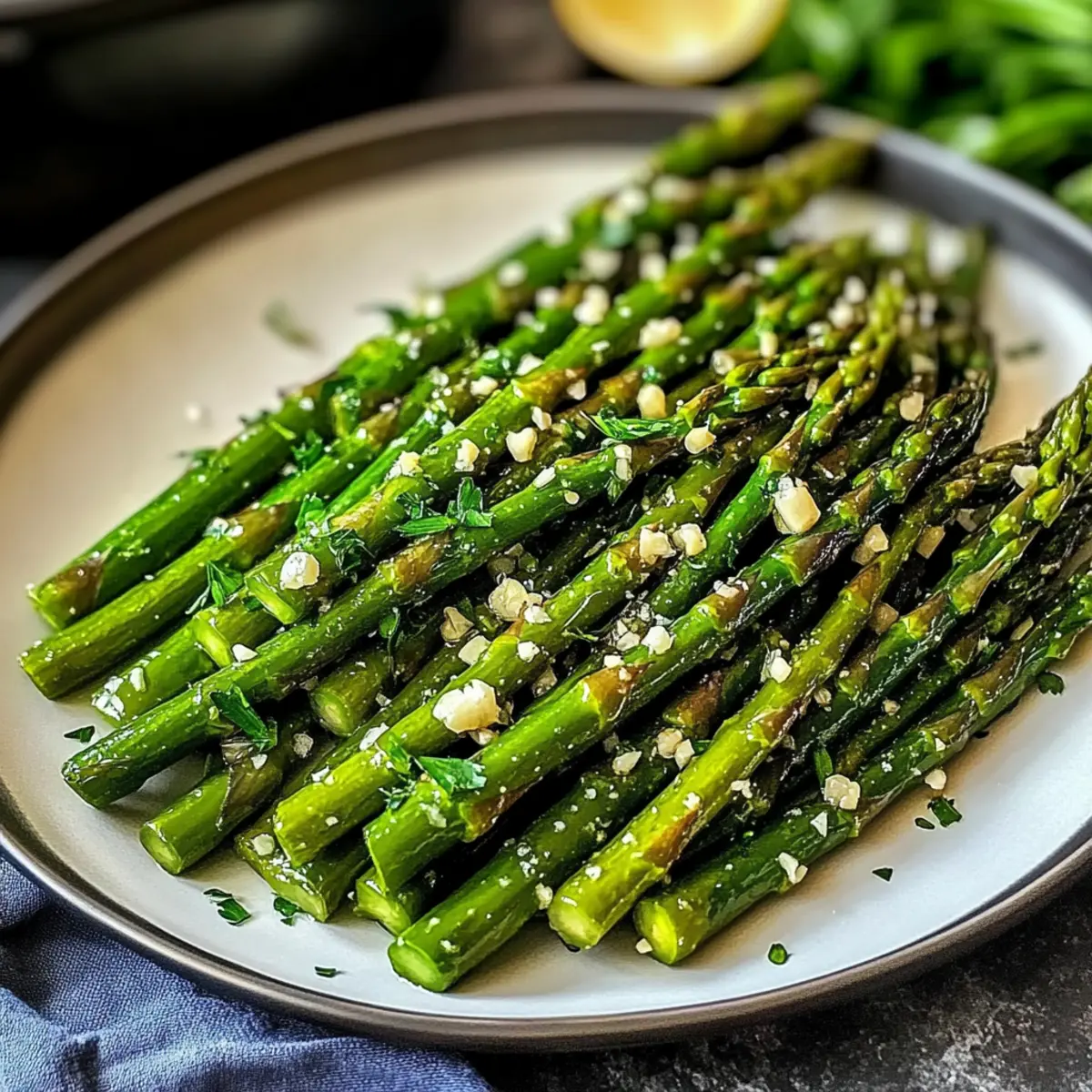 Sauteed Asparagus Quick and Healthy Recipe