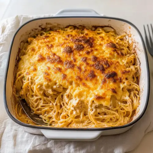 Cheesy Chicken Spaghetti Recipe
