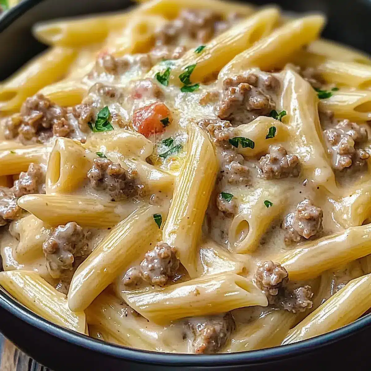 Creamy Beef Pasta