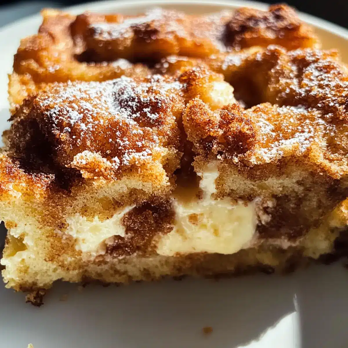 Baked Cream Cheese French Toast Casserole