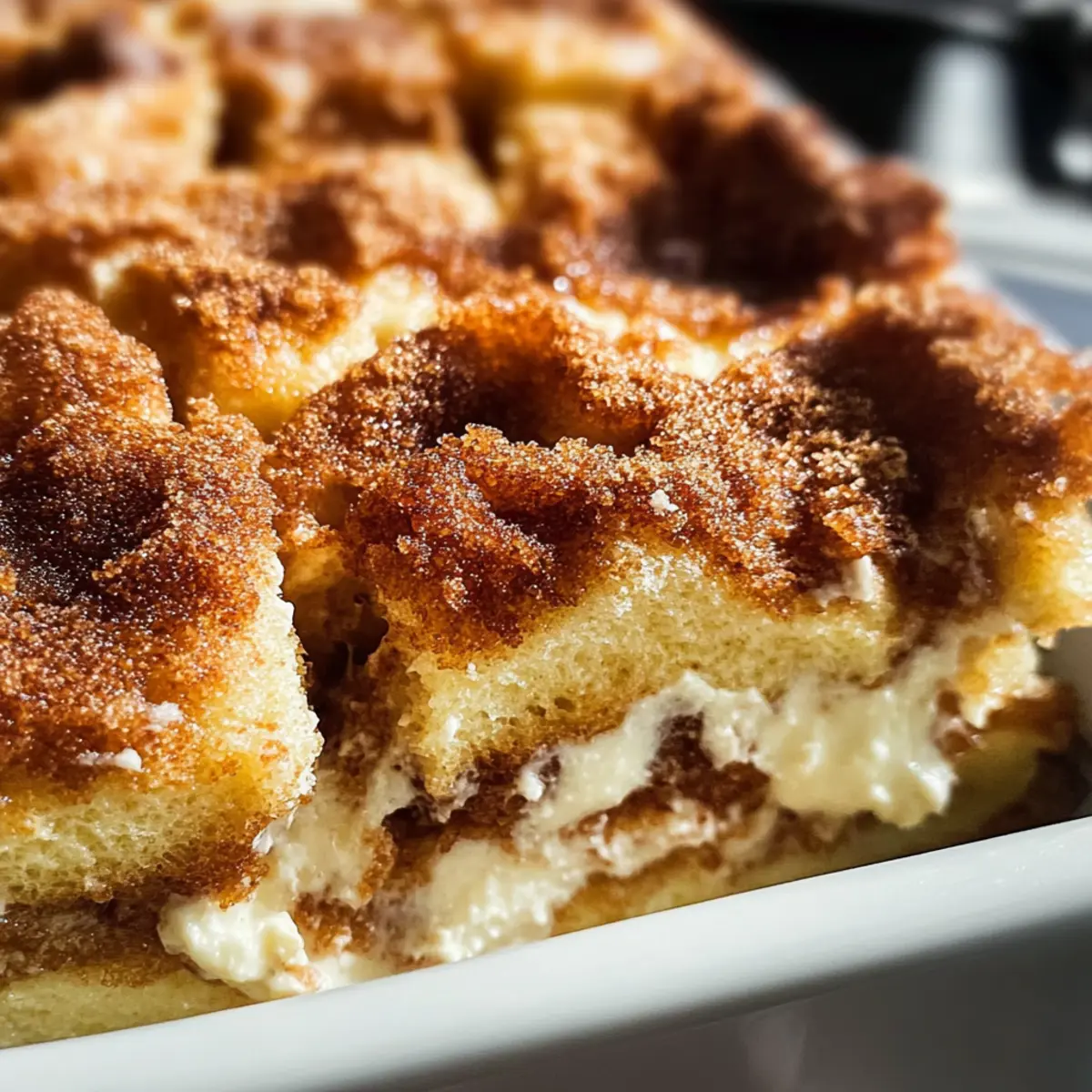 Baked Cream Cheese French Toast Casserole