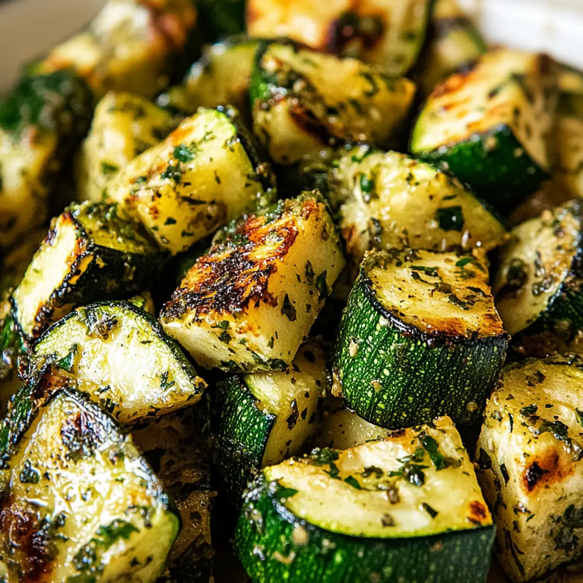 20 Minute Roasted Zucchini