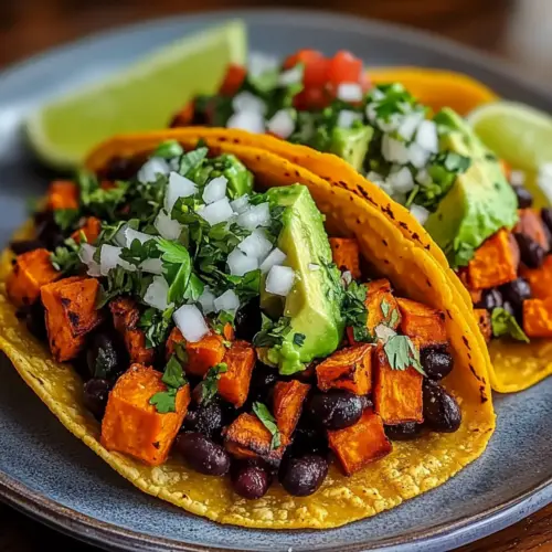 Sweet Potato and Black Bean Tacos