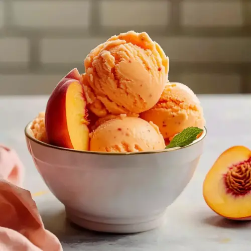 Best Peach Sorbet