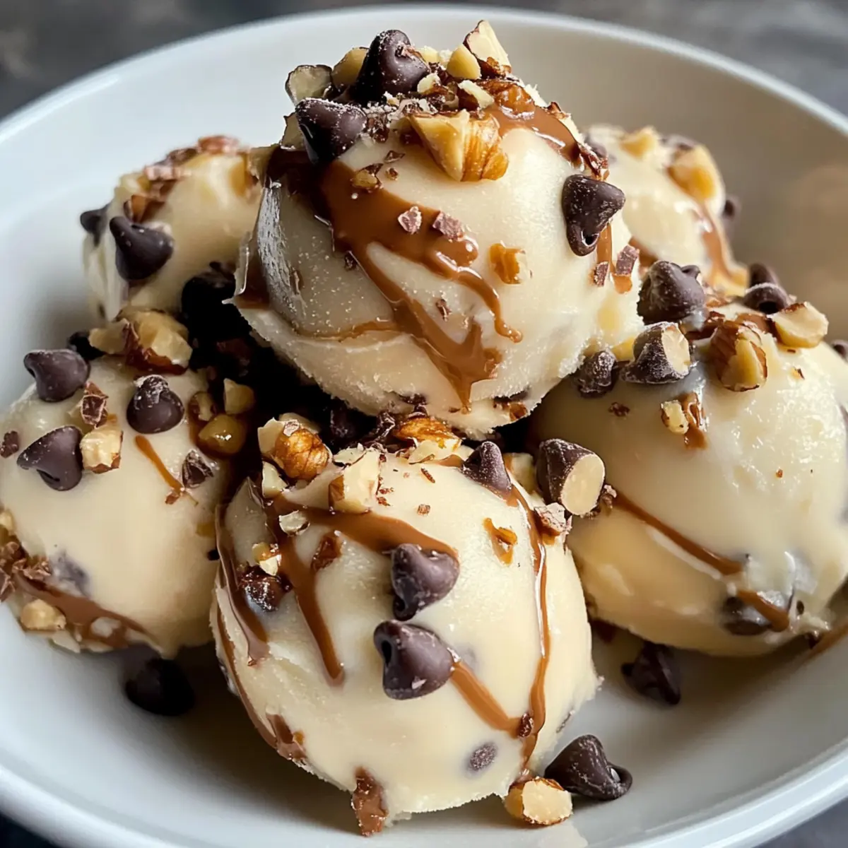 Peanut Butter Greek Yogurt Bites