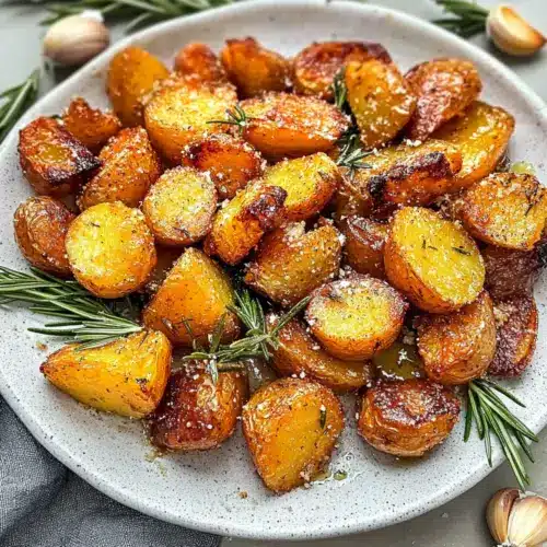 Crispy Roast Potatoes with Rosemary and Garlic