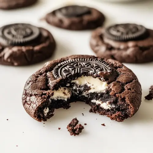 Chocolate Cookies & Cream Cookies