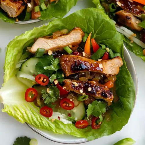 Vietnamese Lettuce Wrap