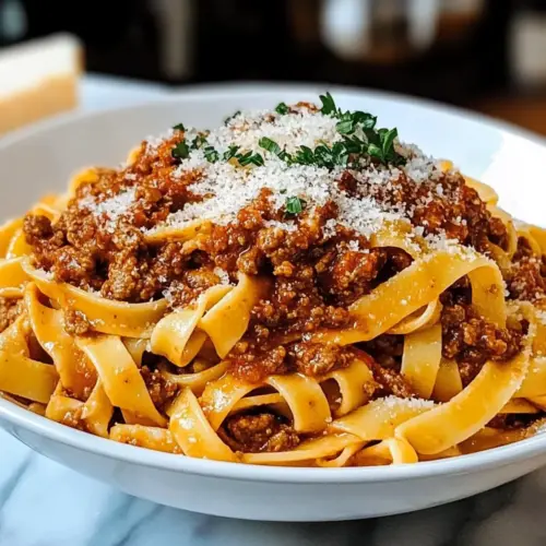 Pasta Bolognese Classic Italian