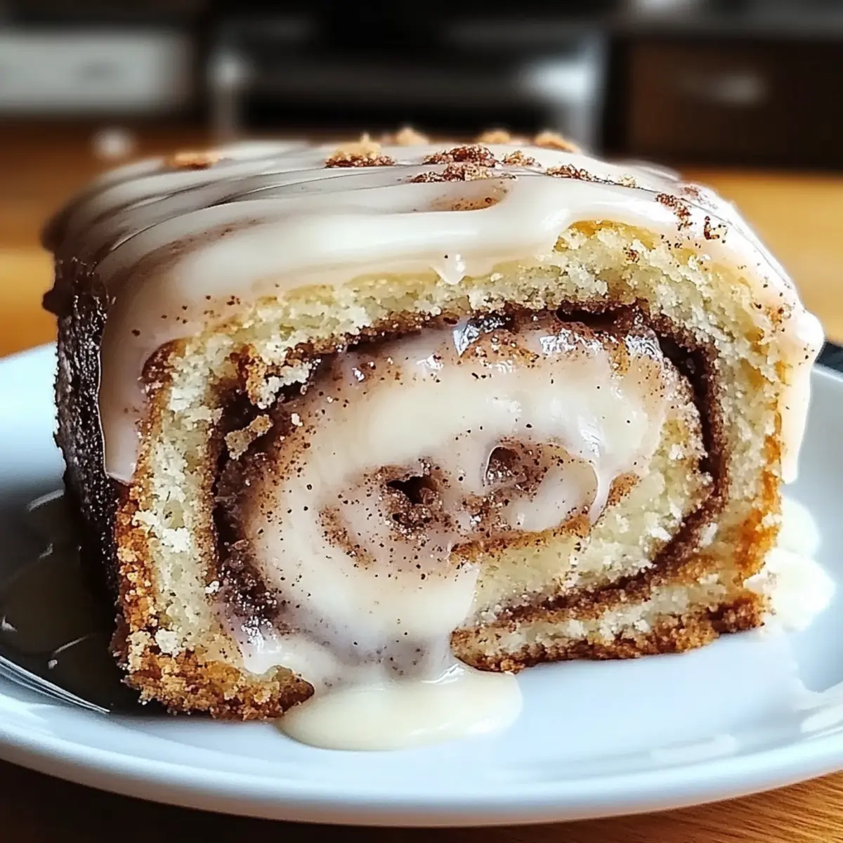 Cinnamon Roll Cake