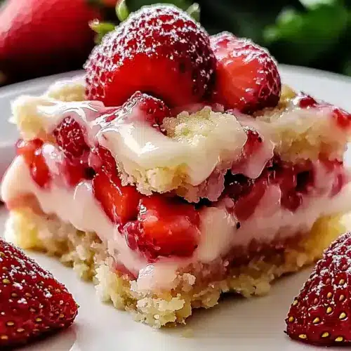 Strawberry Shortcake Bars