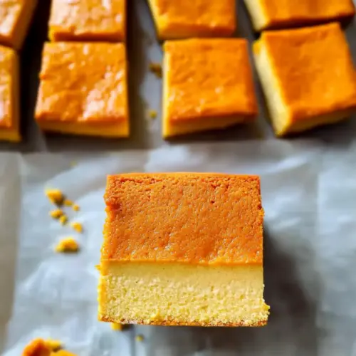 Pumpkin Magic Custard Cake