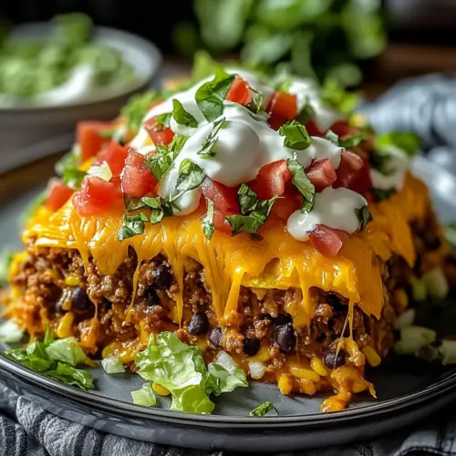 Walking Taco Casserole