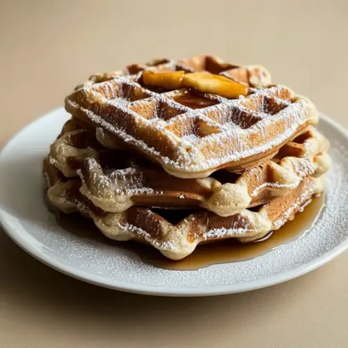 Cinnamon Brown Sugar Waffles