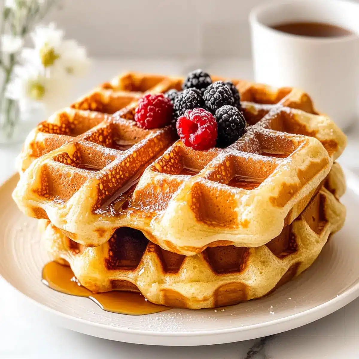 Belgian Waffle Recipe